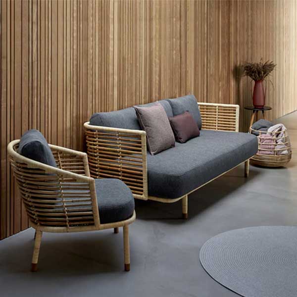 Cane & Rattan Furniture - Sofa Set - Canto