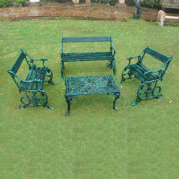 Cast Alluminum Outdoor Furniture - Garden Sofa Set - Lavice