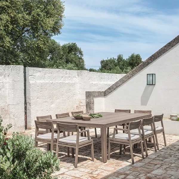 Outdoor Wood - Dining Set - Zante