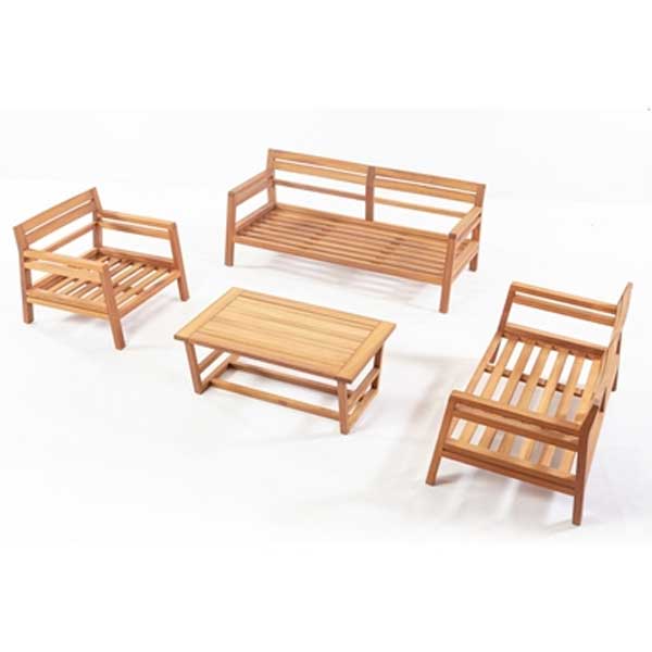 Outdoor Wood - Sofa Set - Nova