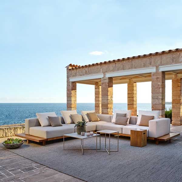 Outdoor Wood - Sofa Set - Plateau Prime