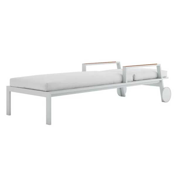 Outdoor Wood & Aluminum - Sun Lounger - Timeless