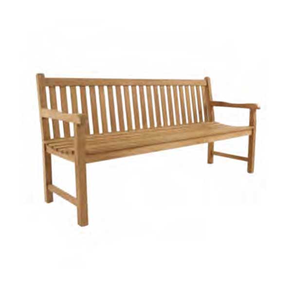 Outdoor Wooden Garden Bench - Riserum