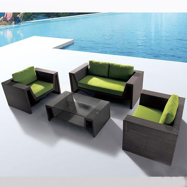 Outdoor Wicker Sofa - Elevate