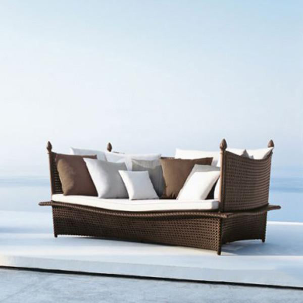 Outdoor Wicker Couch - Exotica