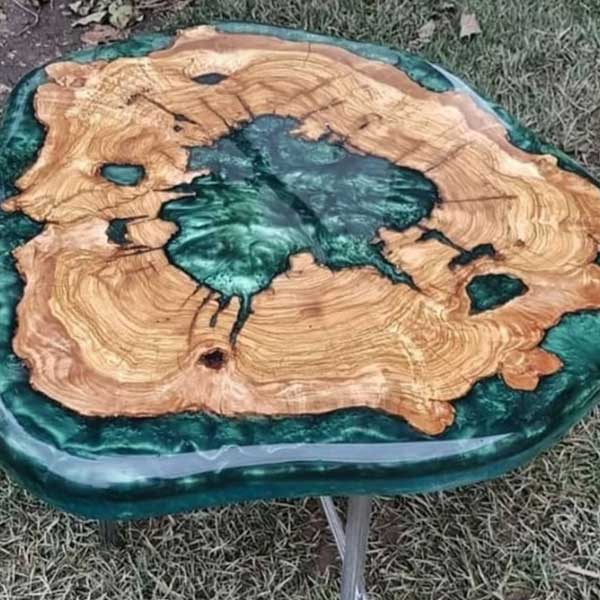 Epoxy resin Furniture - Edge Circular Table - Choctaw